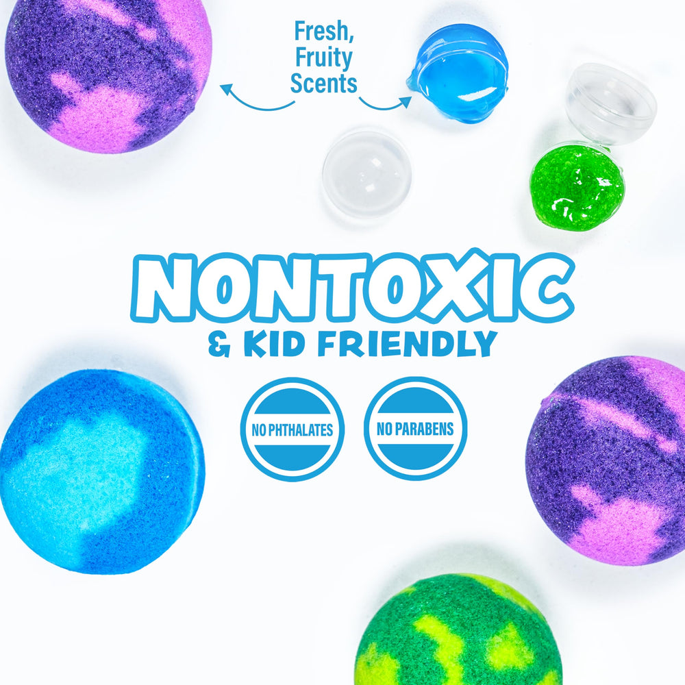 Tub Works slime soap stretch and squish image emphasizes tactile play potential.