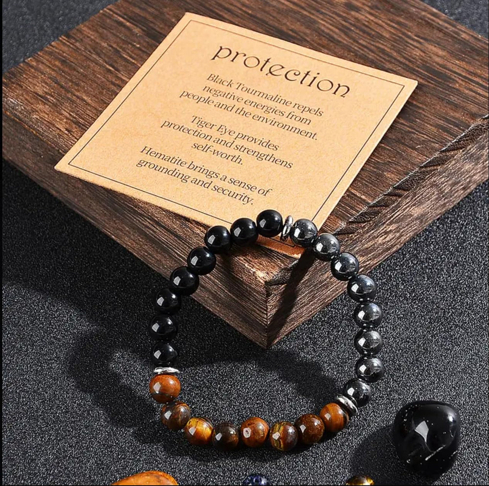 TUBIANCA Unisex bracelet on wrist, comfortable stretch fit.