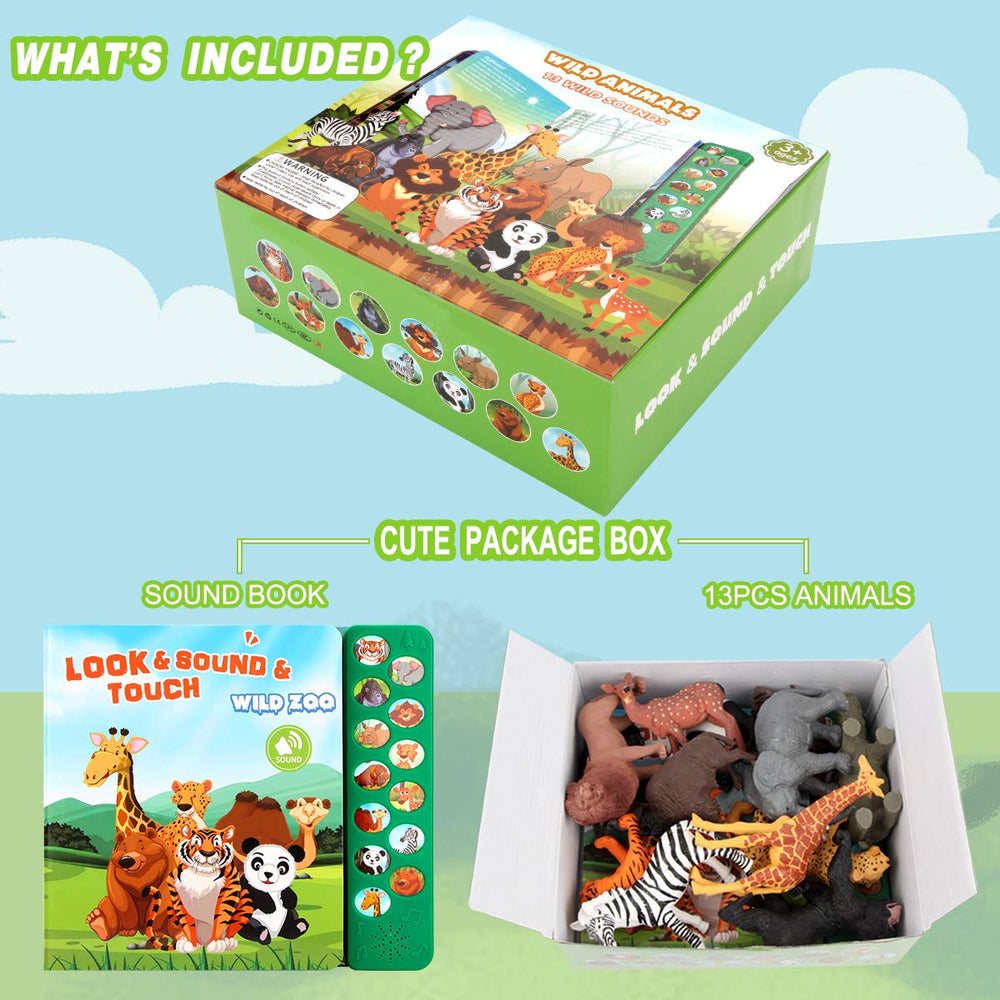 Tudoccy safari rhino figure promotes adventurous play and habitat learning.