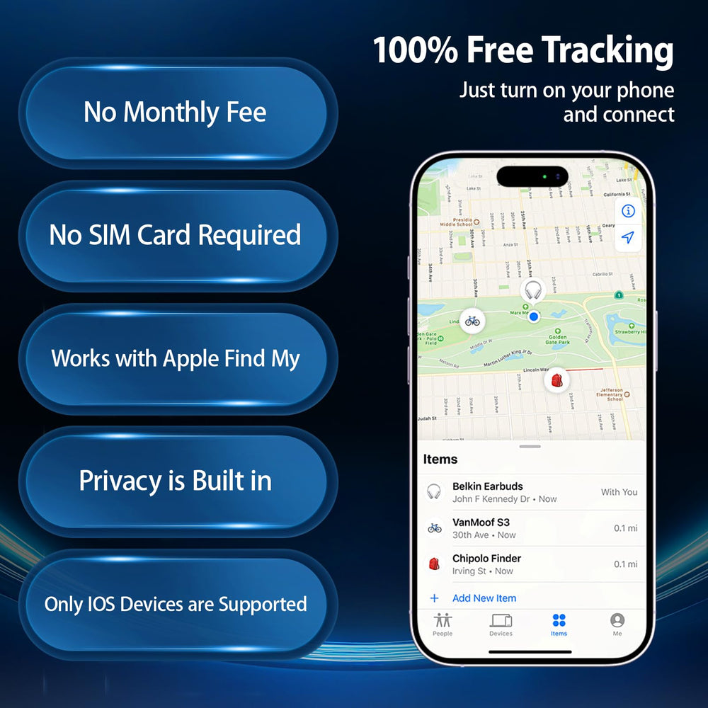 TUERLIO hidden tracker IP67 waterproof is designed to endure rain and car washes.