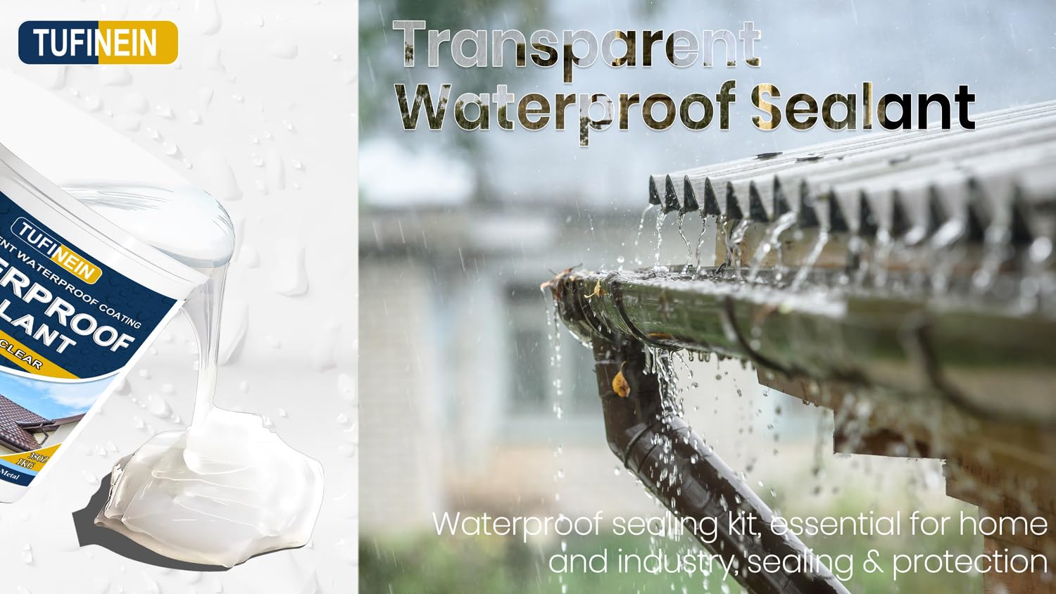 Tufinein provides about 14 sq ft per 1kg after two coats.