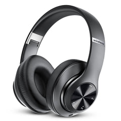 Tuitager Bluetooth headphones over-ear folded for travel