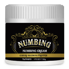 Tuiwaro Numbing Cream extra-strength bottle ready for long-lasting relief.