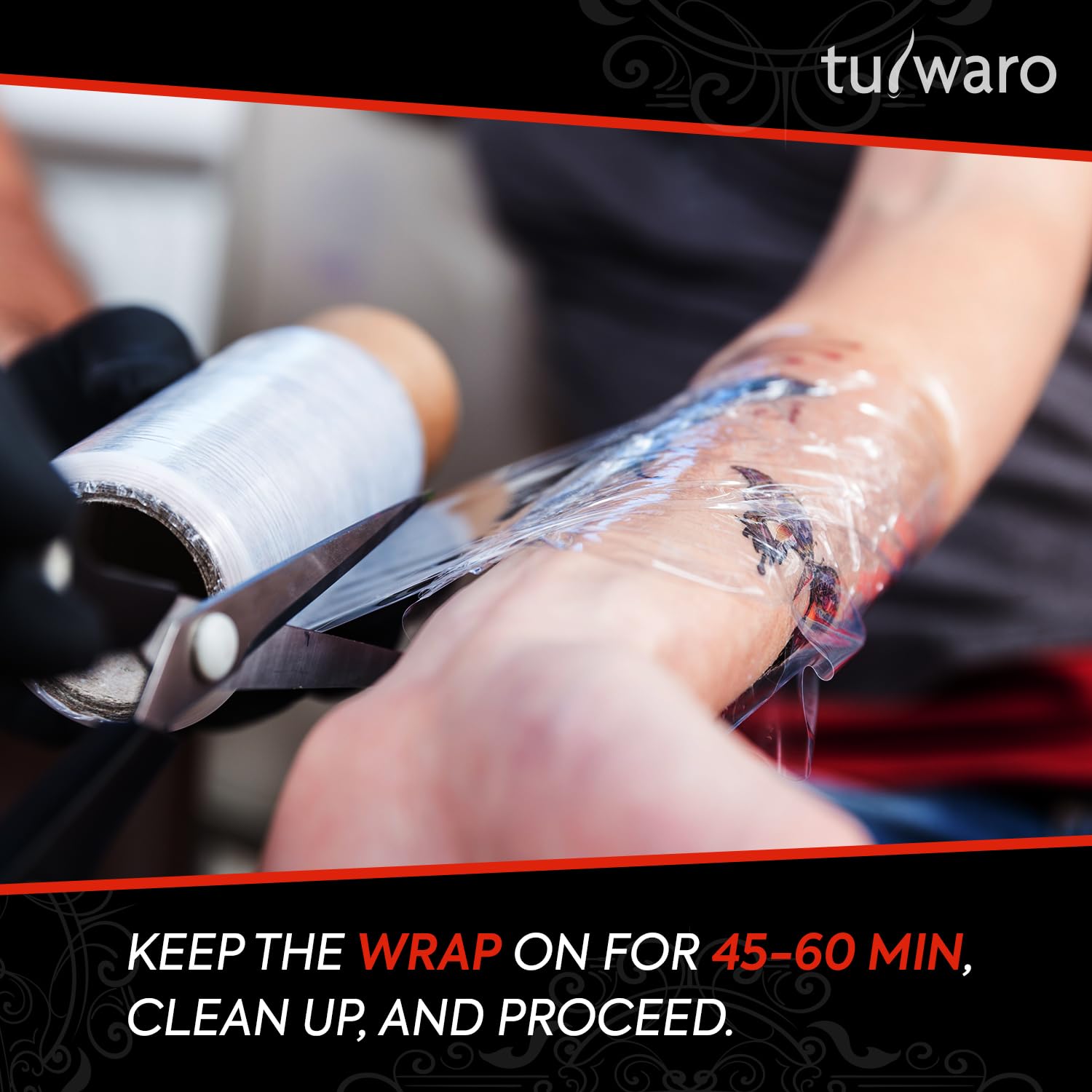 Tuiwaro Precision-tip shows mess-free, precise application.