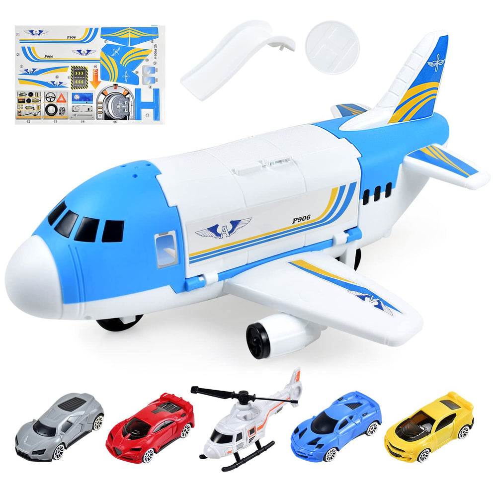 Tuko car helicopter plane toy collection ready for multi-vehicle role play