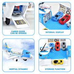 Tuko friction-powered airplane toy glides smoothly across flat surfaces