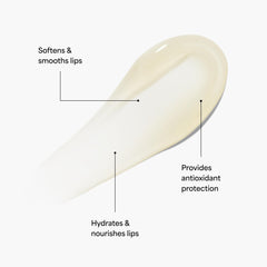 Peptides, hyaluronic acid and vitamin E in action on lips with TULA lip mask.