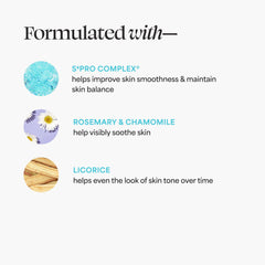 TULA Face Filter Primer Luna glow finish visible for a radiant complexion.