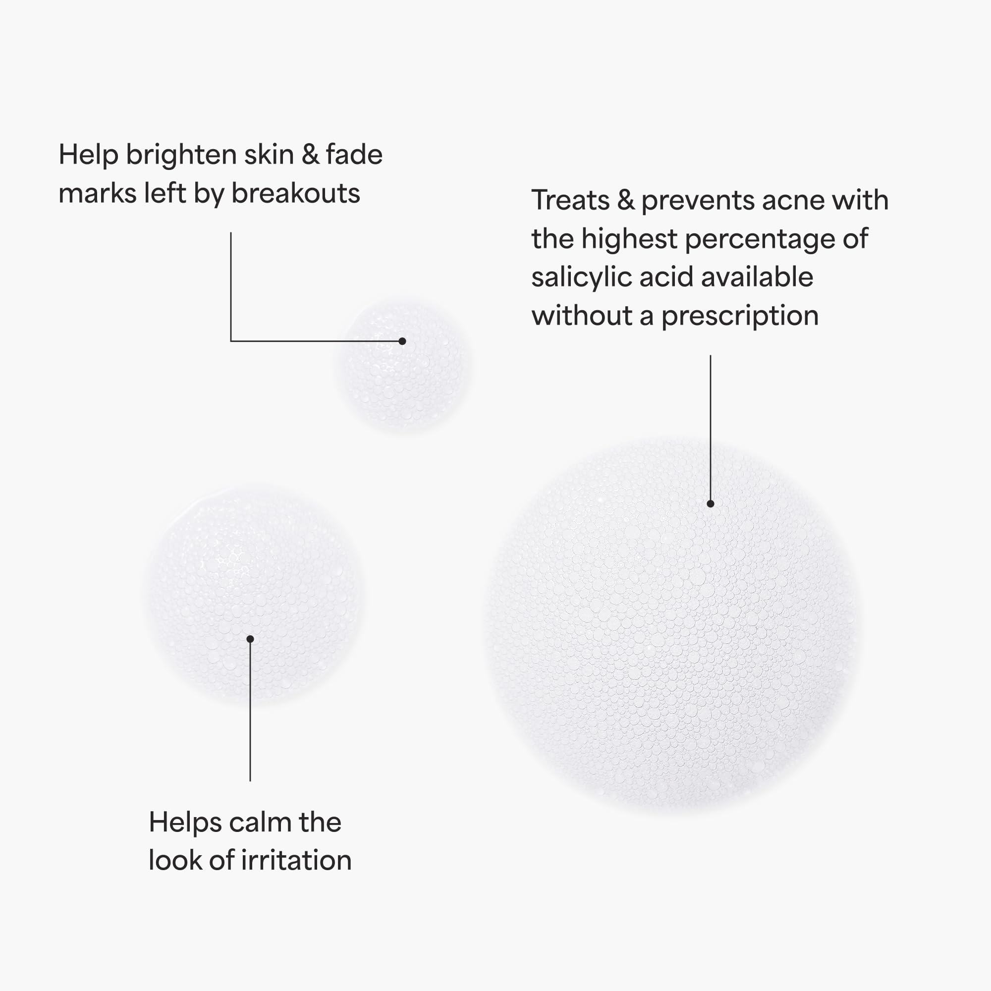 TULA Keep It Clear foaming lather showing mild exfoliation and comfort.