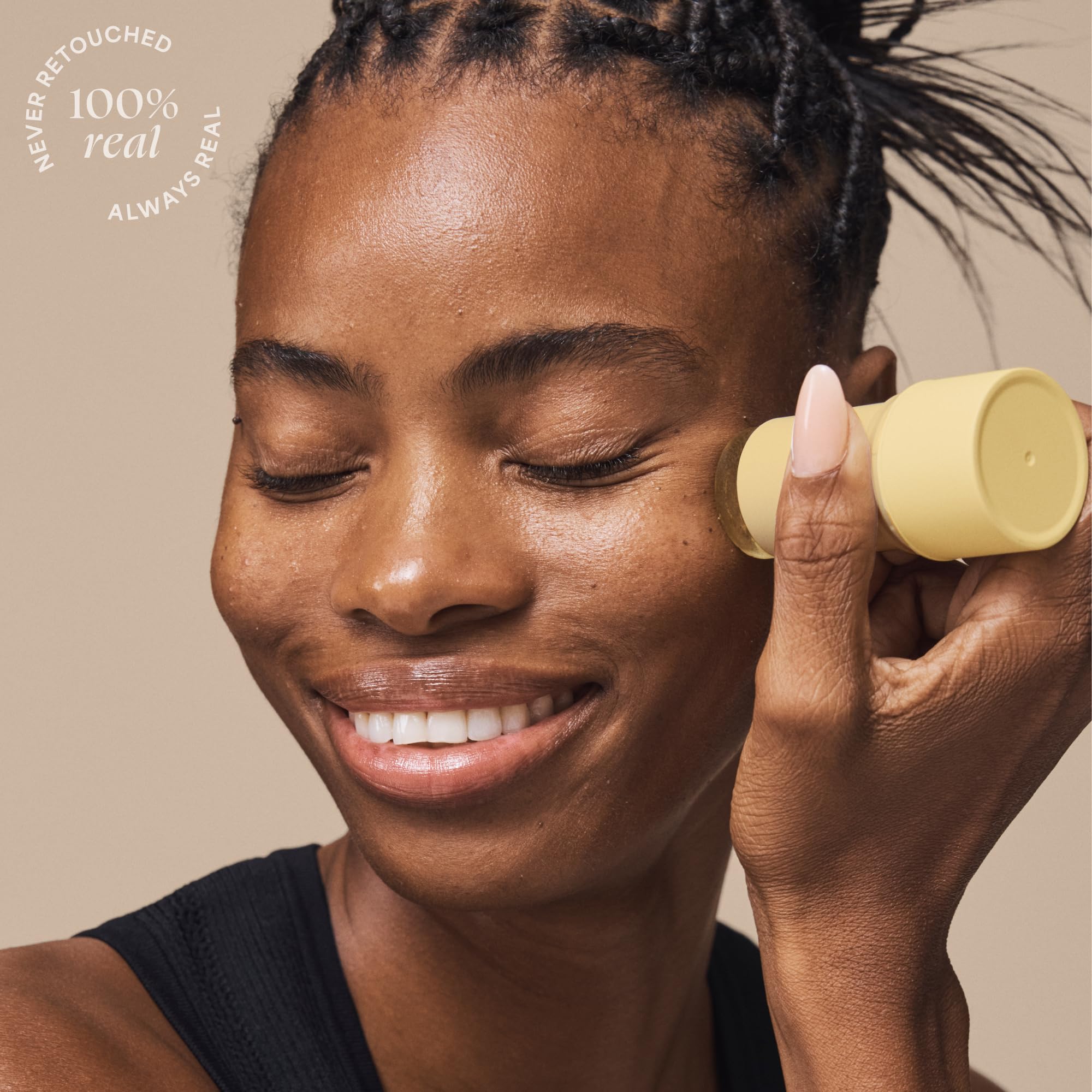 TULA Protect + Glow leaves a non-greasy finish on the skin