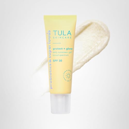 TULA Protect + Glow microbiome-friendly formula with probiotic extracts
