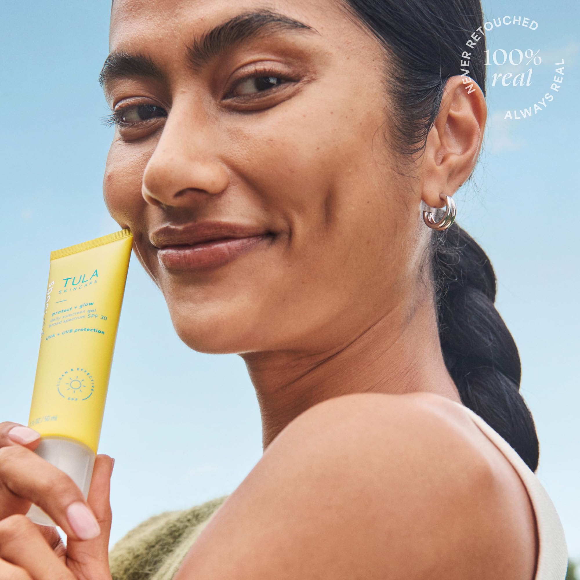 TULA Protect + Glow forms a makeup-ready base for radiant skin
