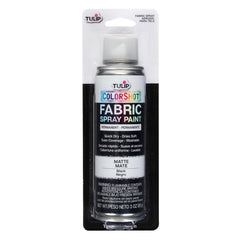 Tulip ColorShot bottle close-up showing matte finish color for fabric applications.
