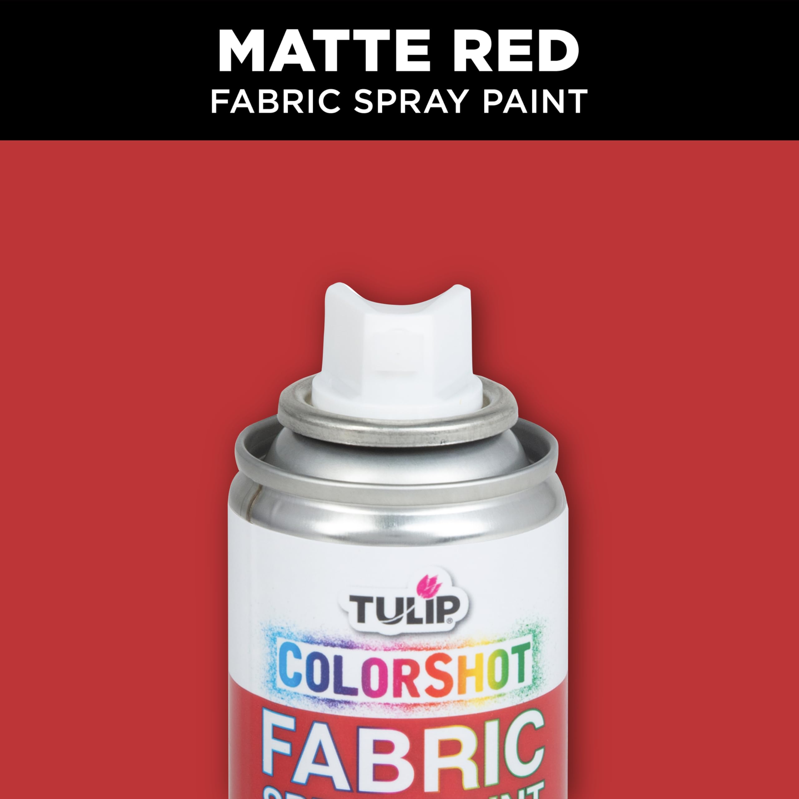 Tulip ColorShot suitable for light fabrics and easy color renewal