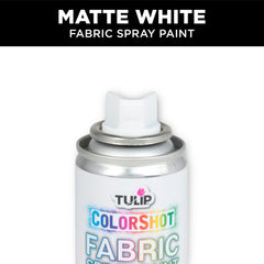 Tulip ColorShot stencil use highlighting bold color with precise spray control.
