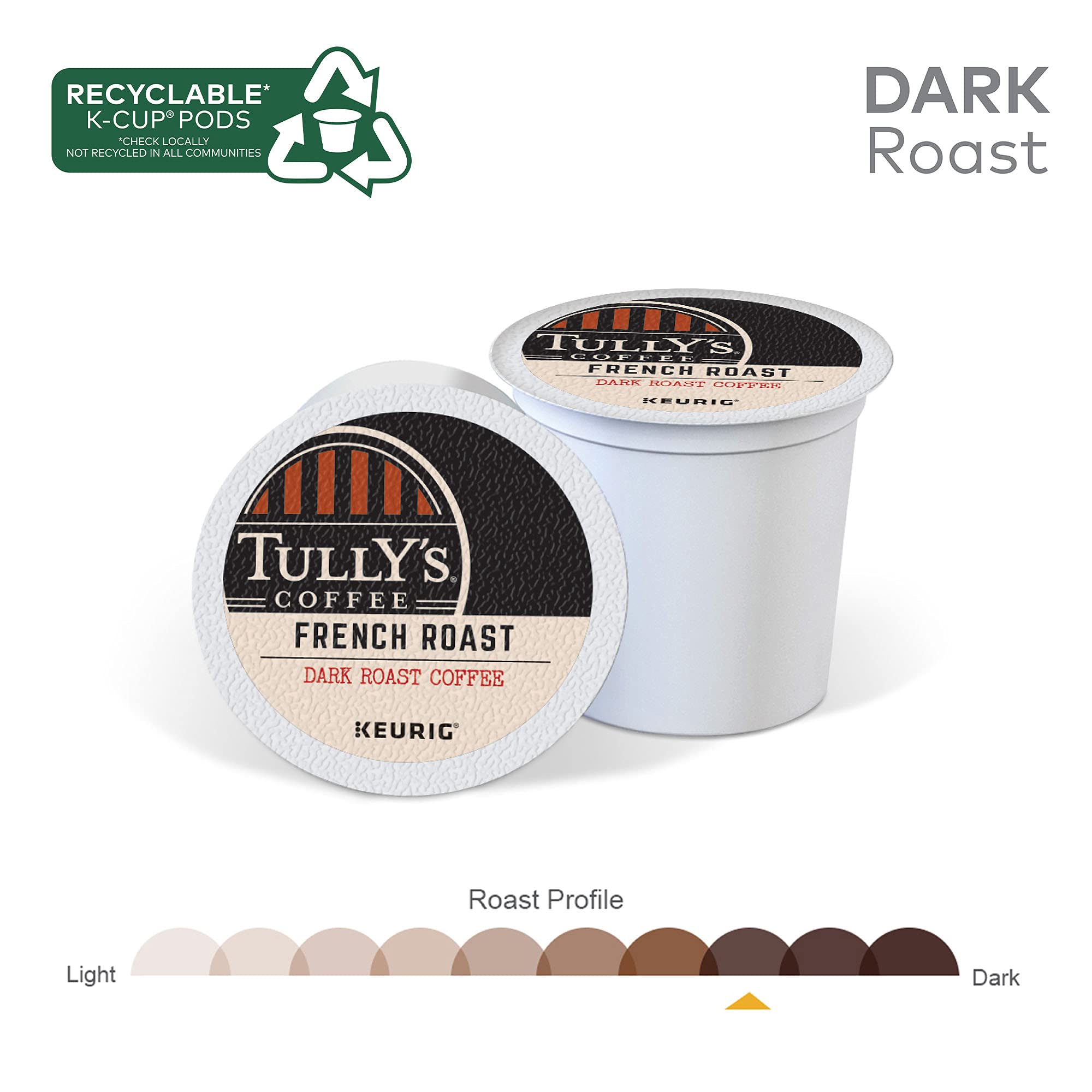 Tully's 60-count box keeps mornings simple and consistent.