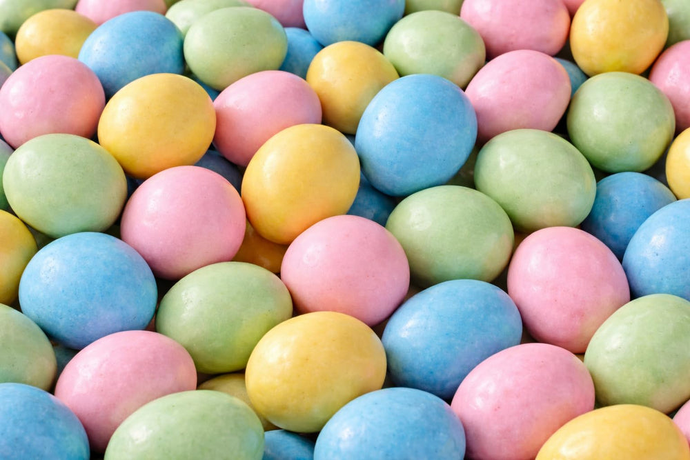 Tundras Easter Hershey.sEggs pastel colors ideal for egg hunts.