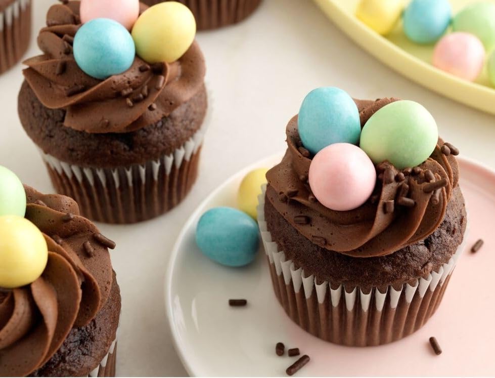 Tundras Hershey.sEggs crunchy shell adds texture to desserts.
