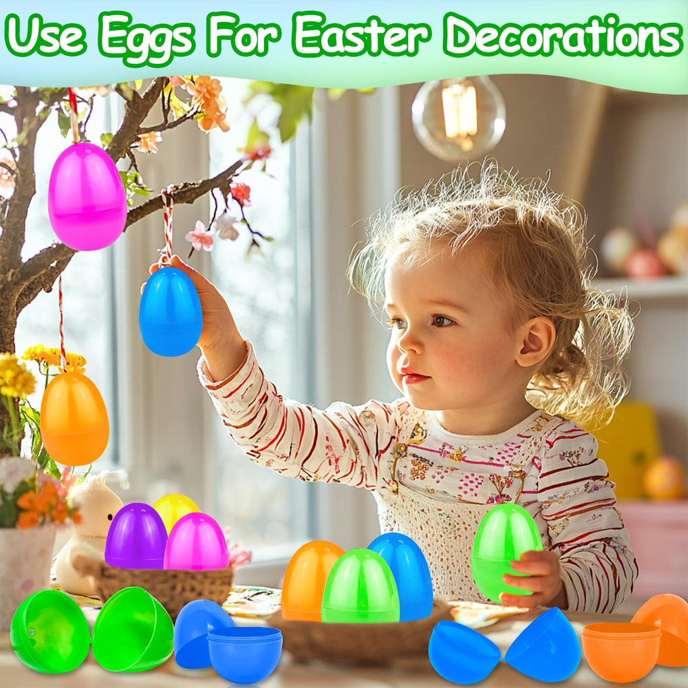 Six-color assortment helps create an exciting egg hunt experience