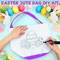 TURNMEON lightweight and sturdy Easter baskets with comfortable handle.