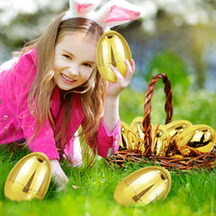 TURNMEON smooth plastic surprise egg designed for safe handling.