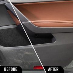 Turtle Wax Inside Job spray application showing even interior surface coverage.