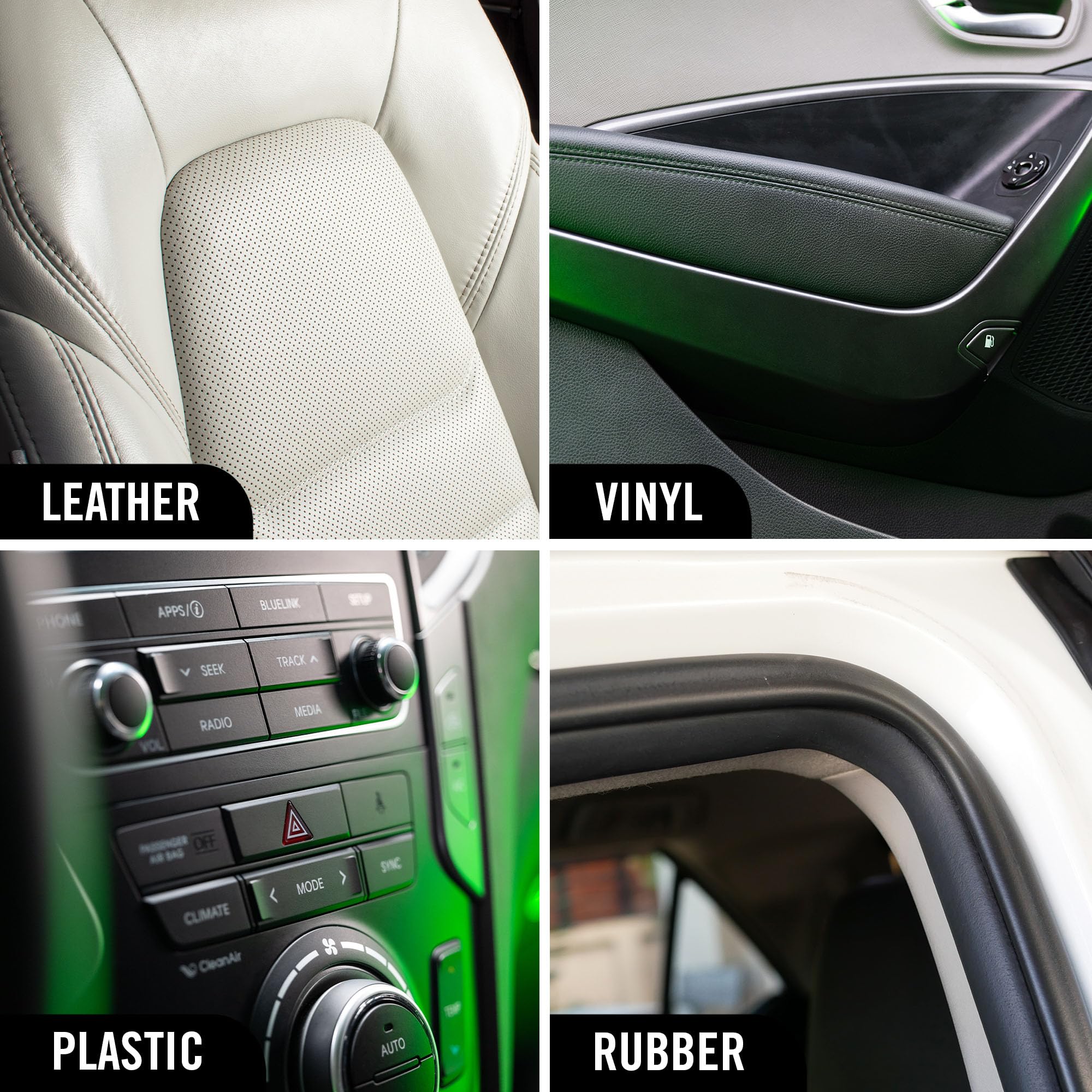 Turtle Wax Inside Job UV protection shield helps prevent dashboard fading.