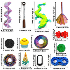 TUTHKOTH articulated dragon 3D fidget creates mesmerizing movement for stress relief.