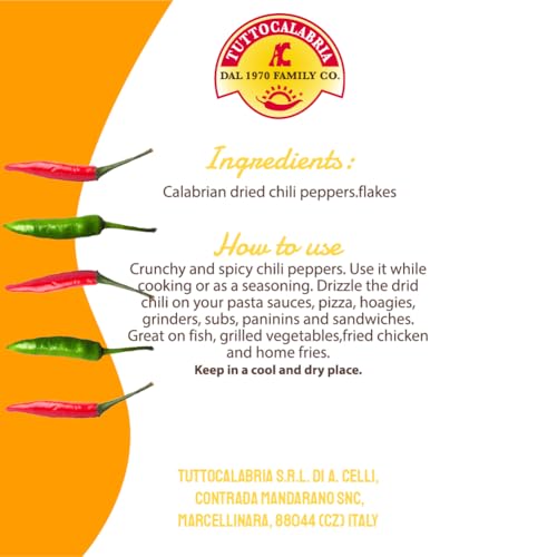 TuttoCalabria flakes elevating sauces, pizzas, and grilled meats.