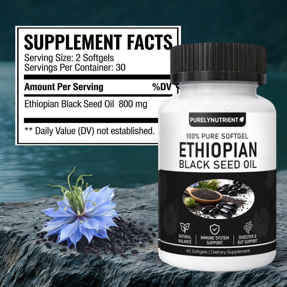 TUVAAZ PurelyNutrient capsules close-up highlights easy daily intake for consistent use.
