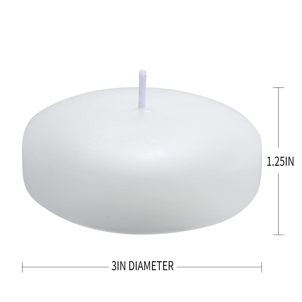 Tuyai floating candle paraffin-clean-burn delivers smoke-free ambiance for dining and events.