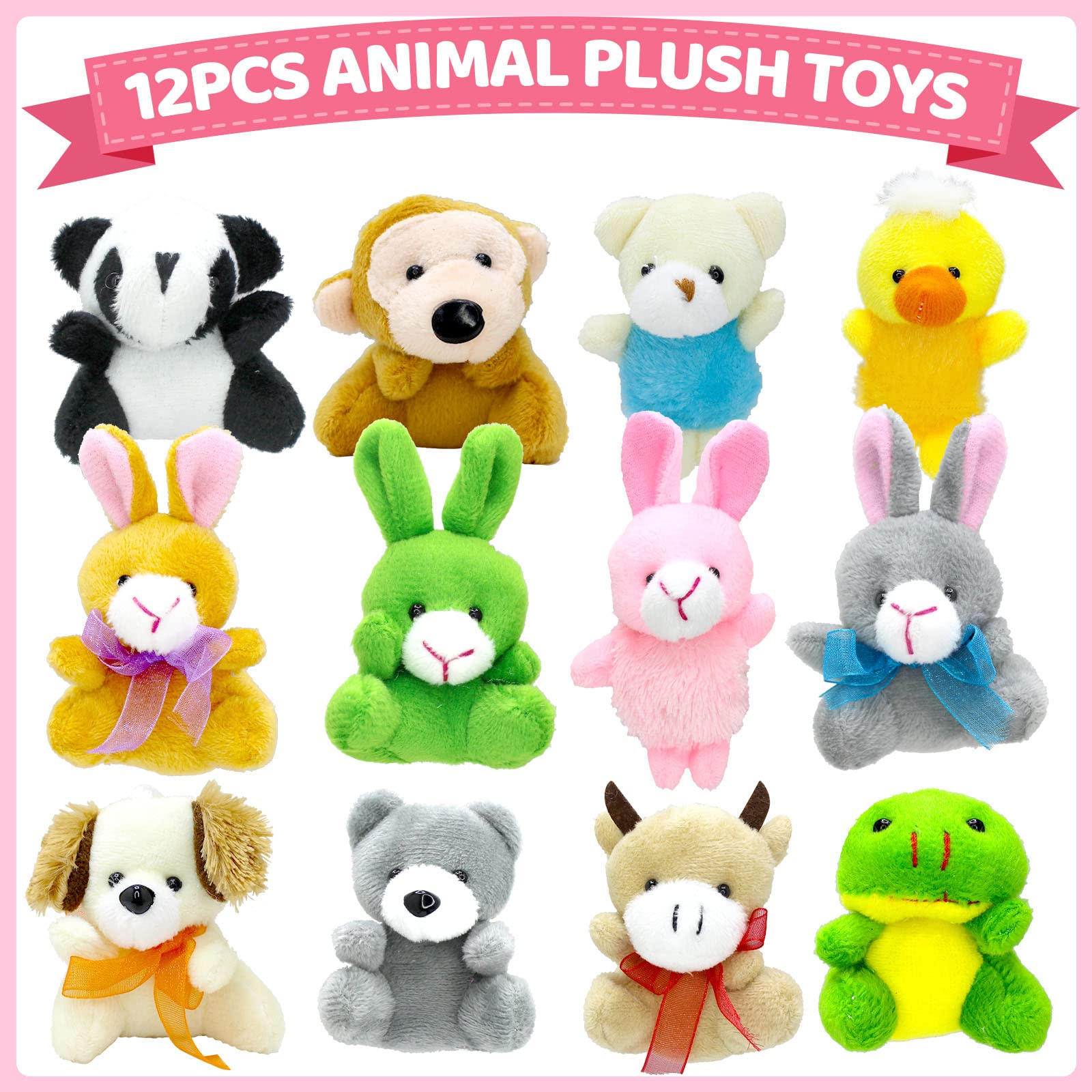 Colorful Tuzuaol Easter eggs opened to reveal plush characters for imaginative play