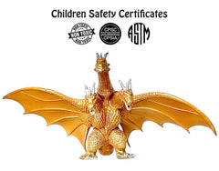TwCare dinosaur dragon action figures close-up highlighting intricate detail.