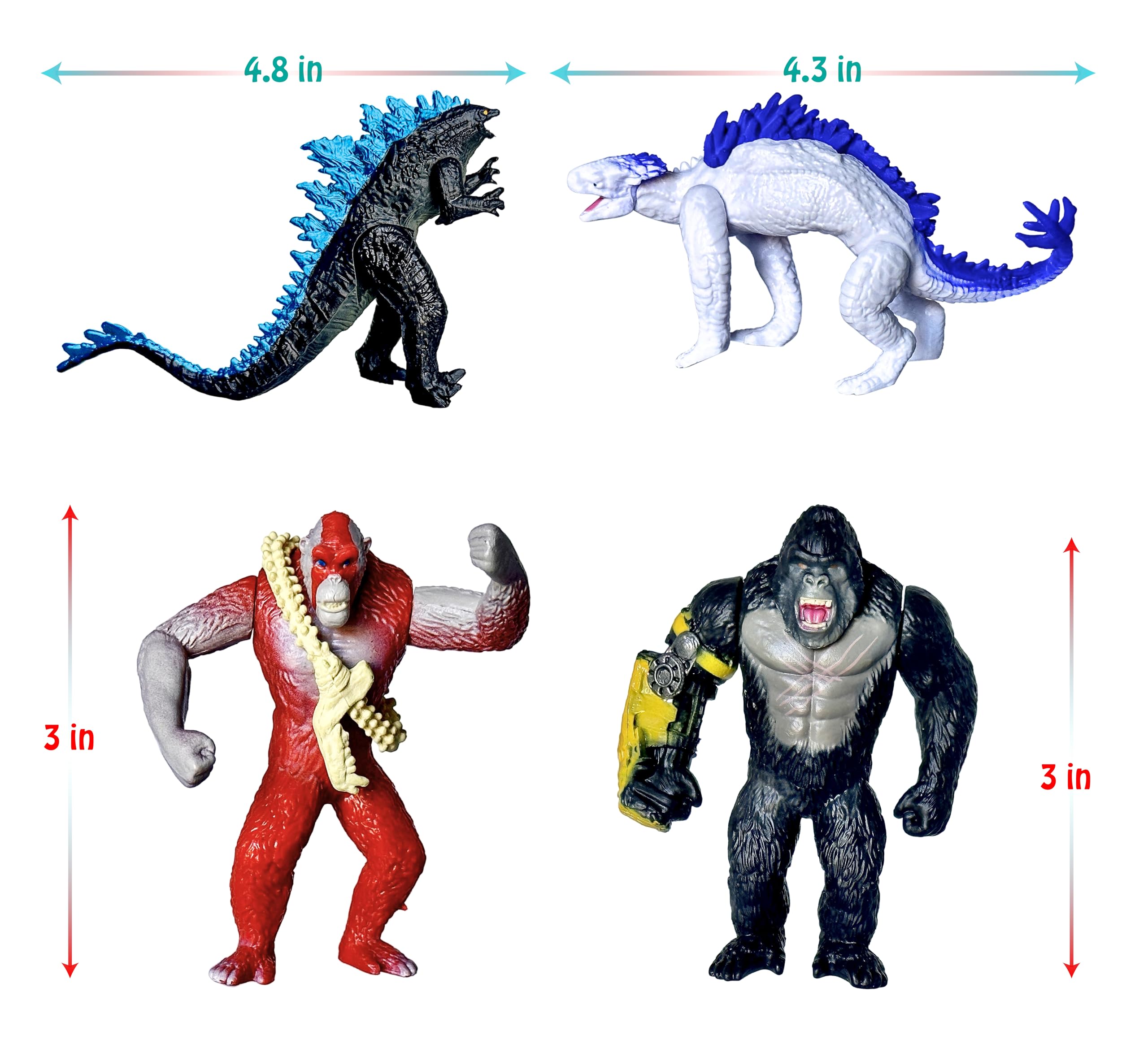 TwCare Monster x Kong figure 04 features sturdy joints for poseable play