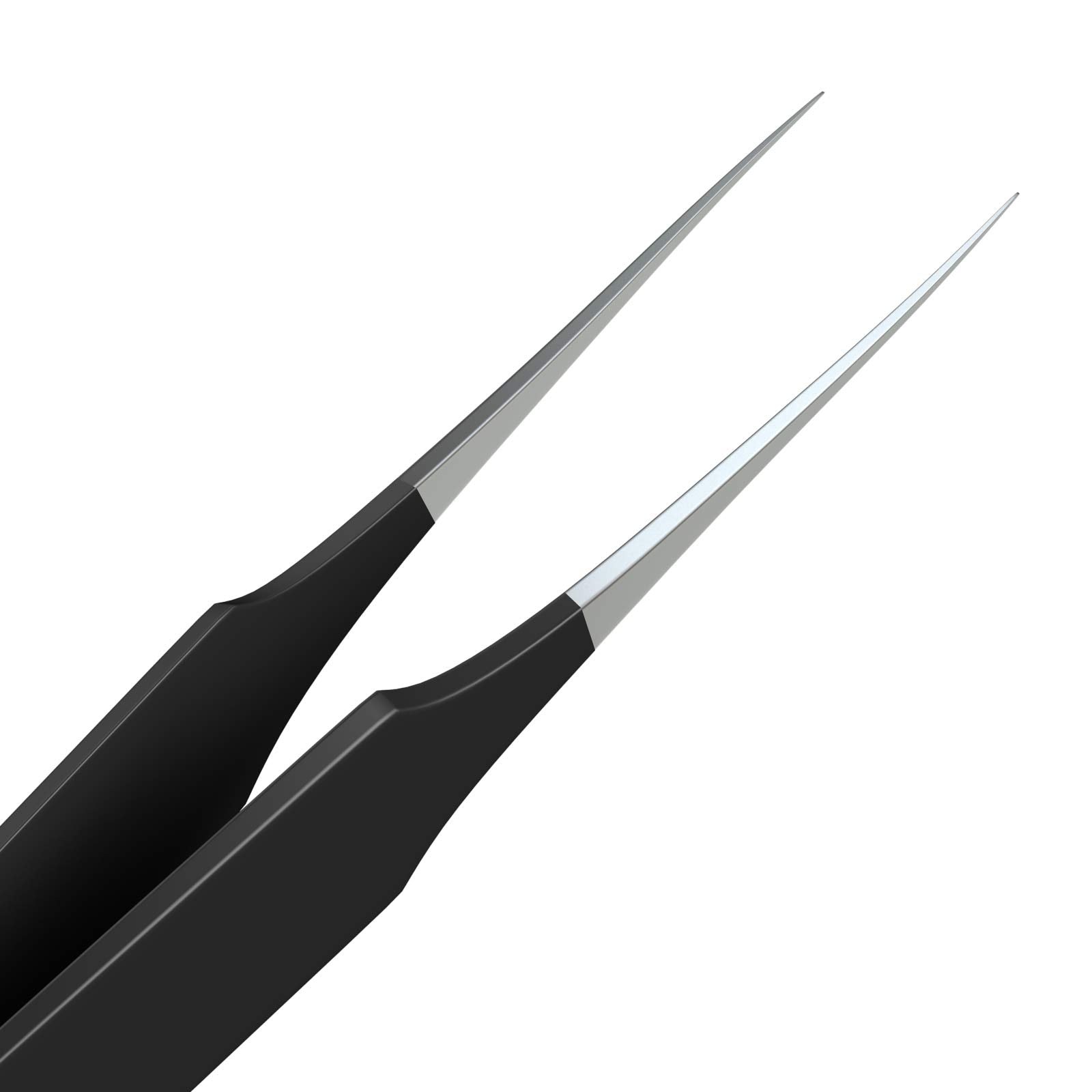 Tweezees stainless steel tweezers close-up showing surgical-grade quality