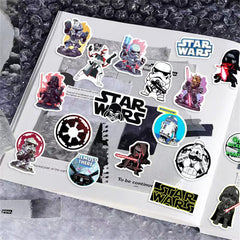 TWGOGOTIC Star Wars stickers closeup print highlights high-definition vibrant artwork