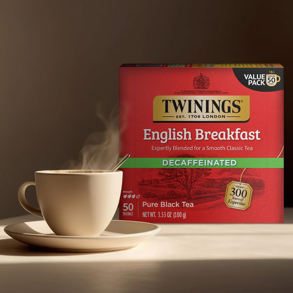 Historic Twinings storefront image recalling 1706 and tea craftsmanship.
