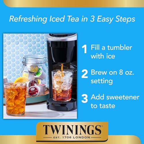 Twinings makes over-ice preparation a refreshing, cafe-style option at home