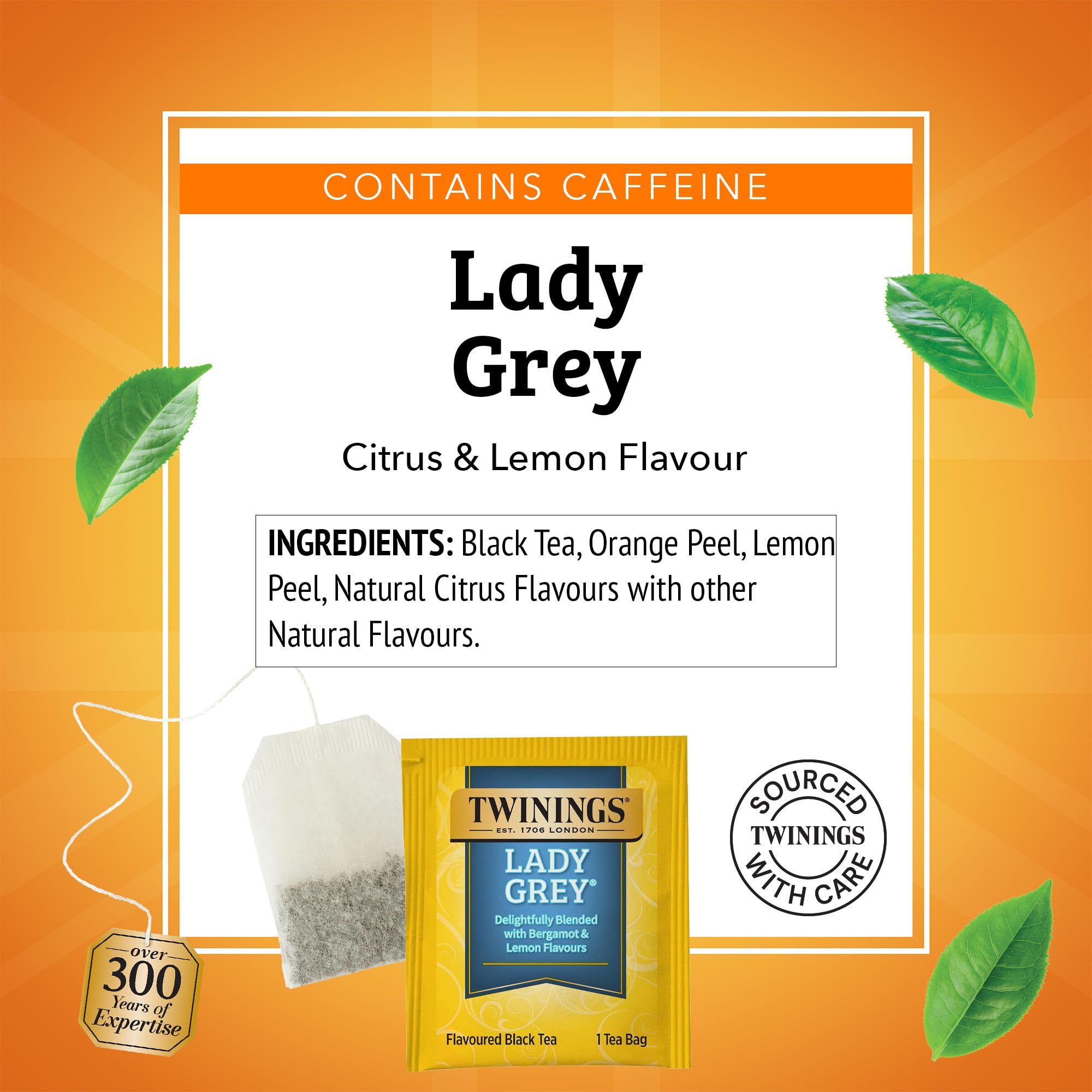 Twinings packaging shows Drink In Life messaging, promoting mindful tea rituals.