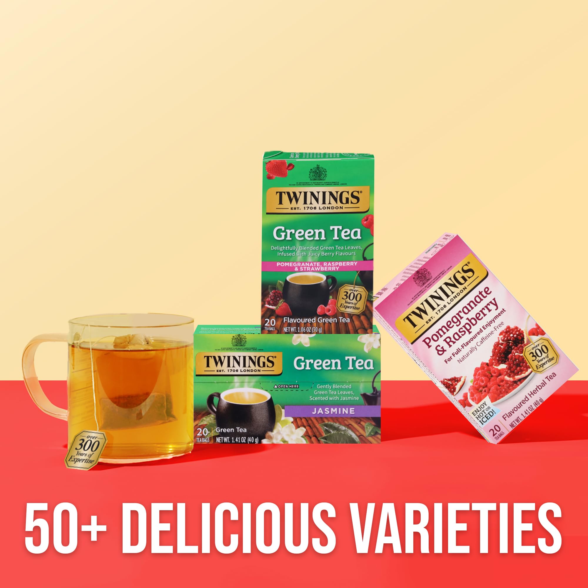 Twinings Drink In Life messaging invites mindful, enjoyable tea moments.