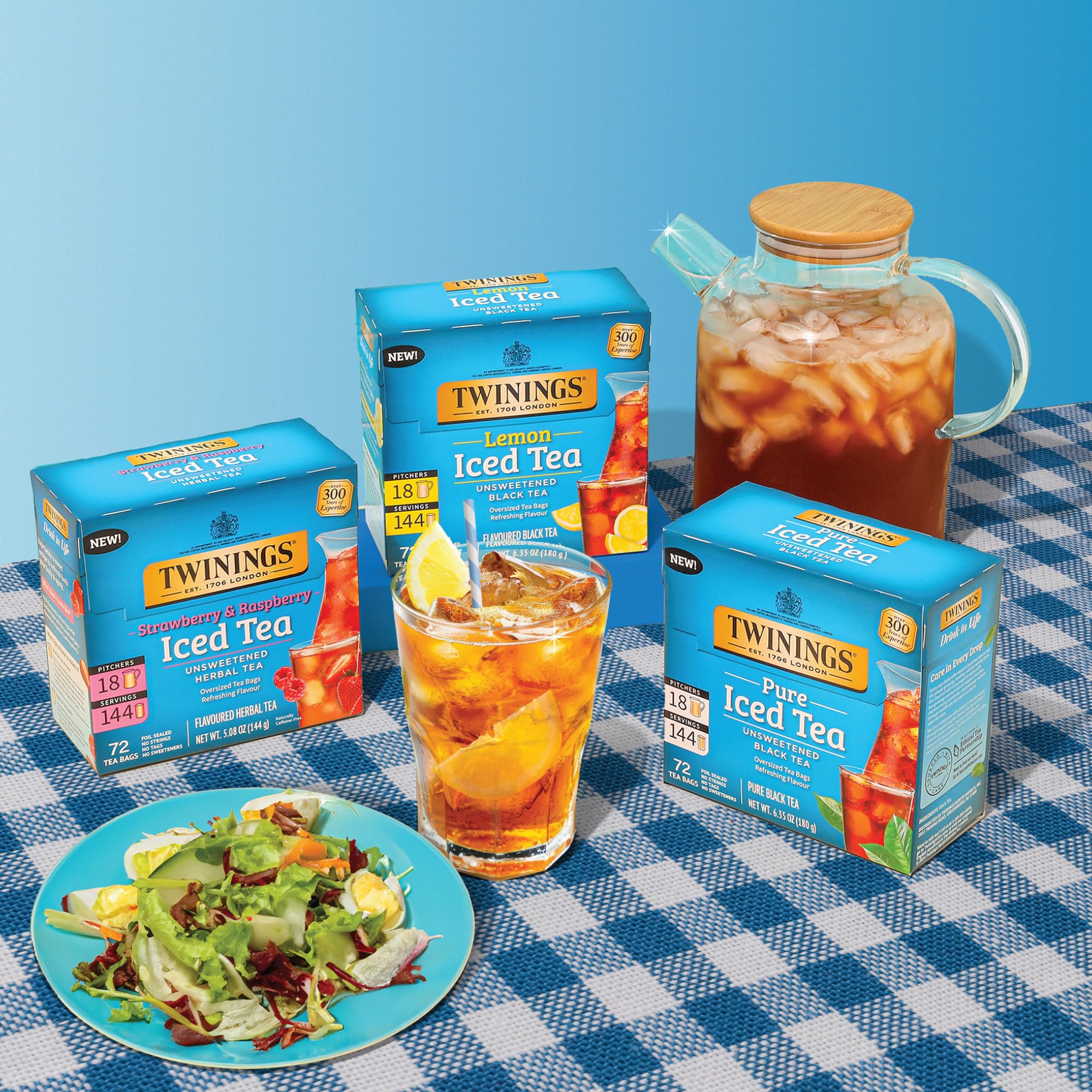 Steeping four minutes for full flavor without sweeteners.