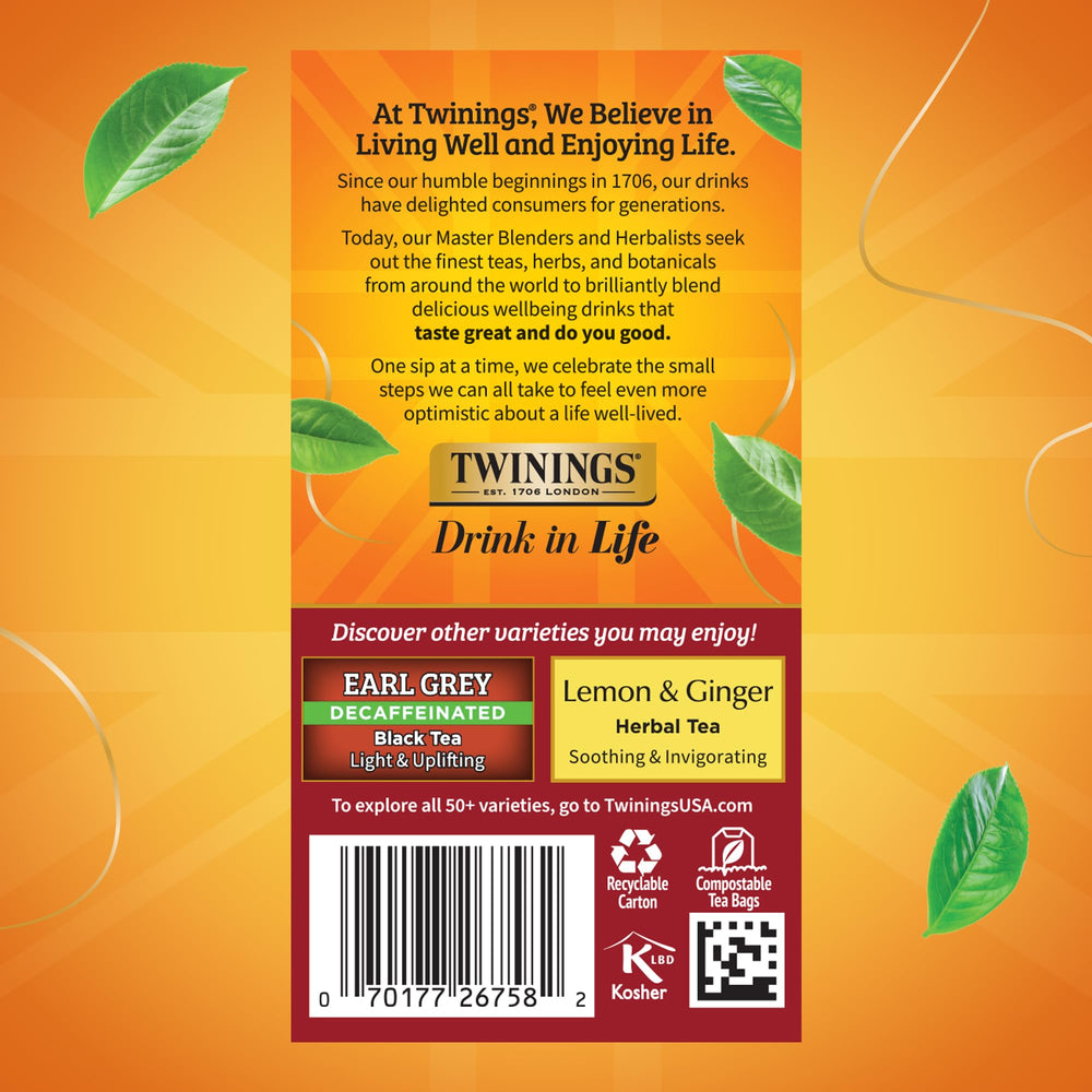 Twinings hot or iced chai invites versatile enjoyment across seasons and moods.