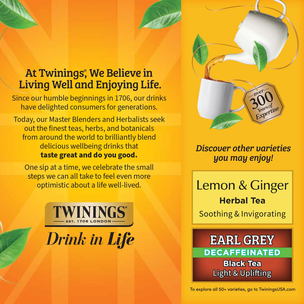 Serving iced Twinings Lady Grey for a refreshing cold brew