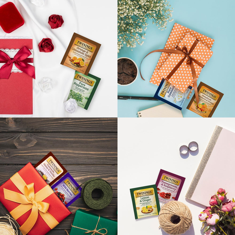 Twinings orange cinnamon spice tea with fragrant warmth.