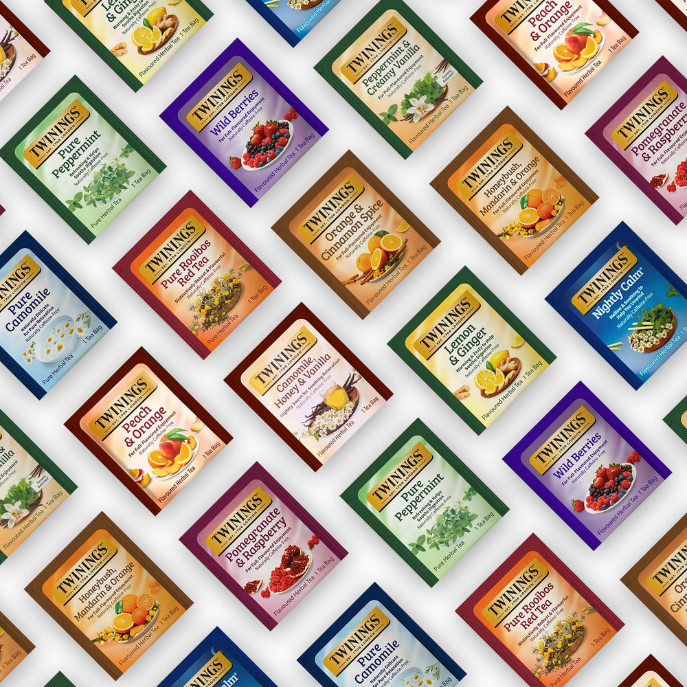 Twinings peppermint and creamy vanilla for refreshing minty creaminess.