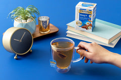 Twinings SleepPlus cup with steam and warm aroma