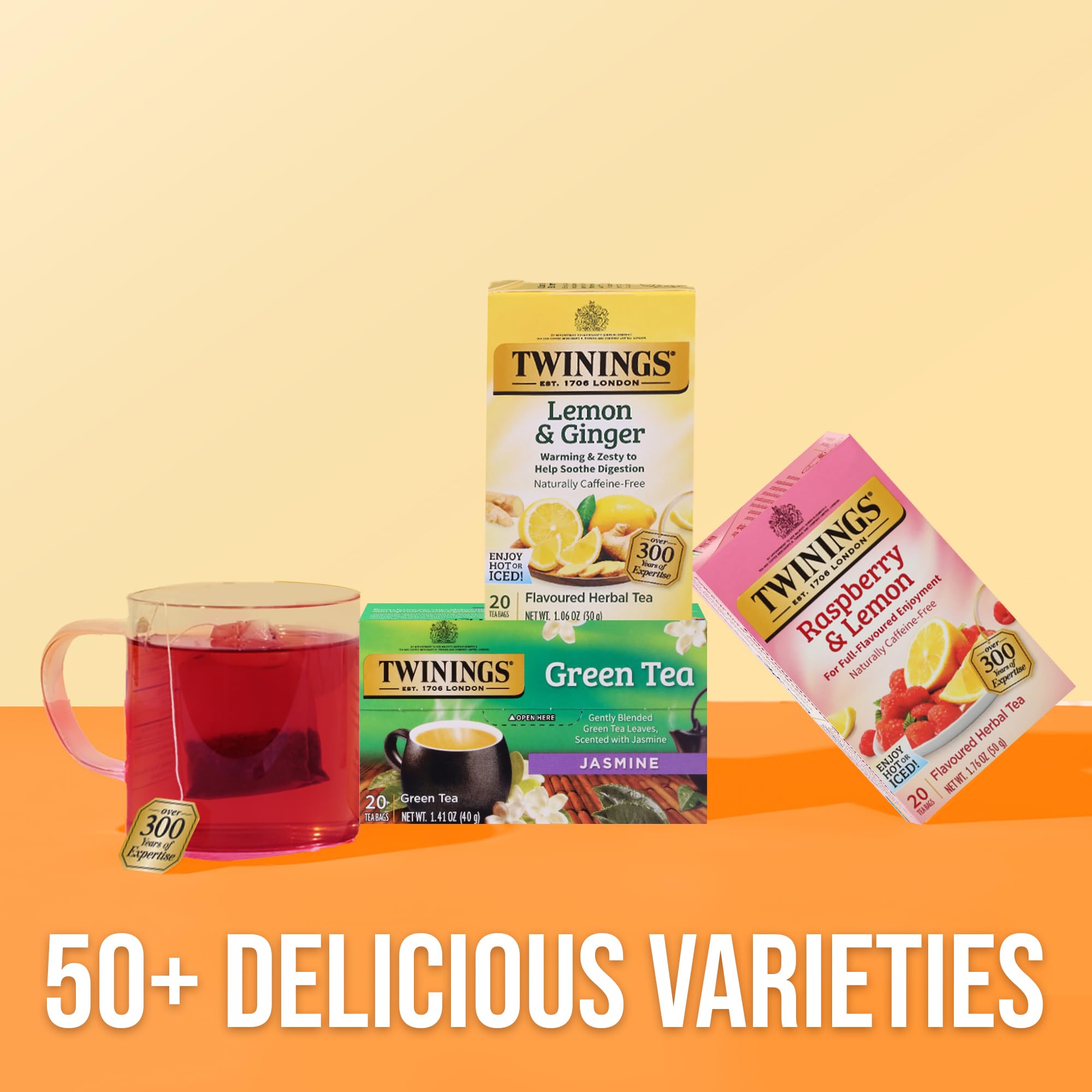 Sourced with care, Twinings supports communities while delivering a bright tea experience.