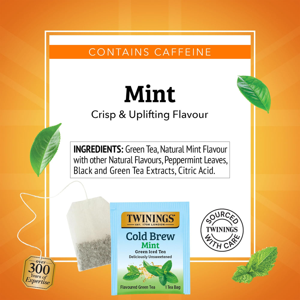 Twinings tea bags tucked in a tidy canister ready for tea time.