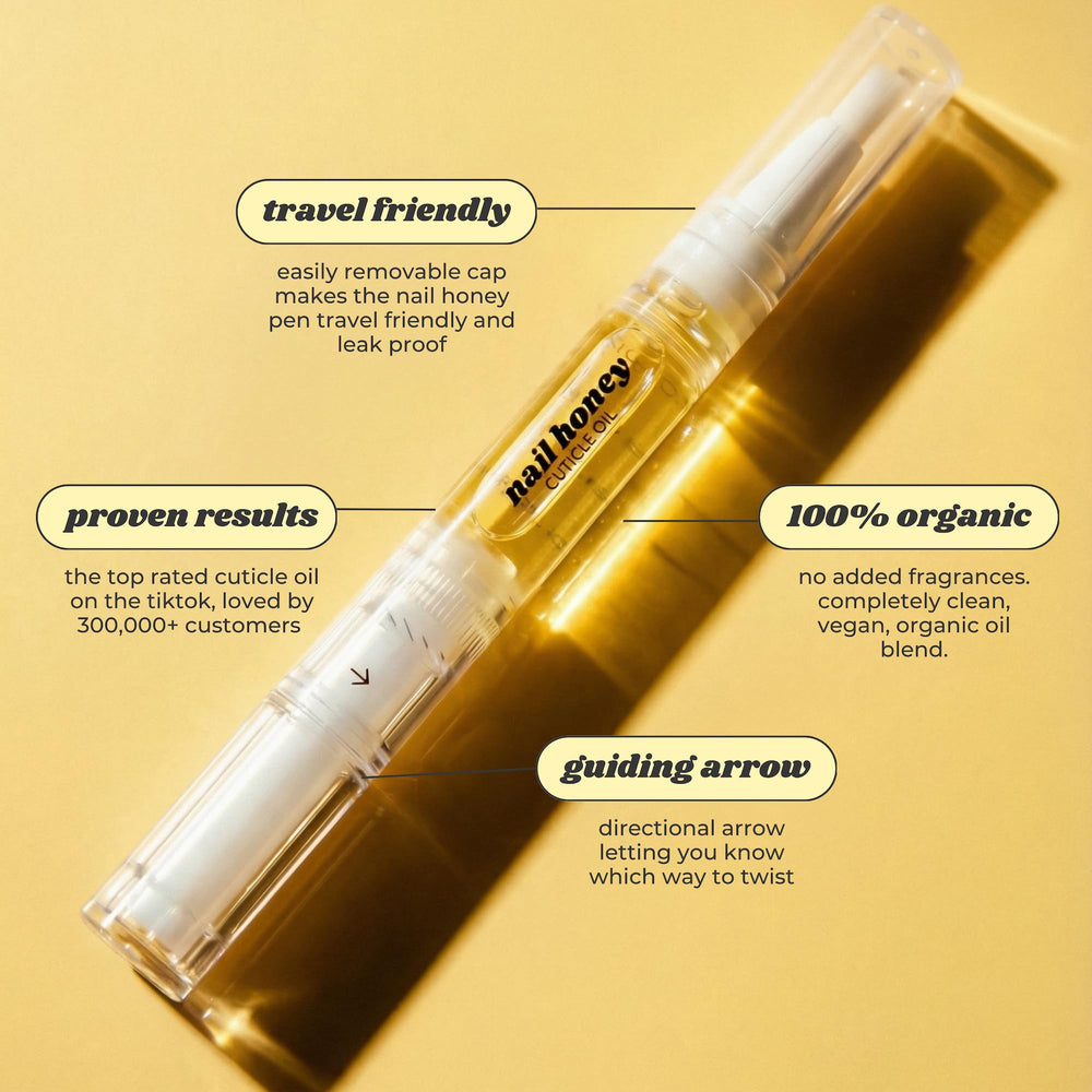 Twinkled T Nail Honey pen brush-tip for precise application