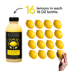 Twisted Alchemy lemon juice zest slice offers aromatic zest for dressings and marinades.